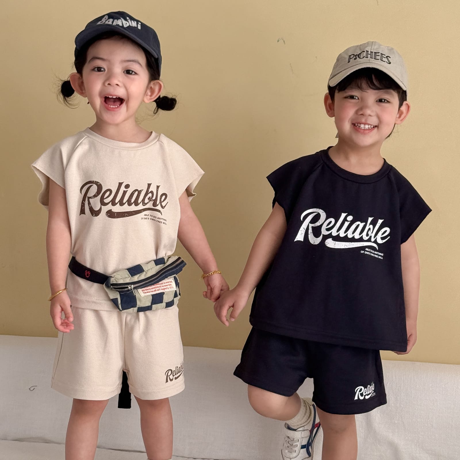 兄弟姐妹裝｜Reliable休閒背心套裝(80-150)