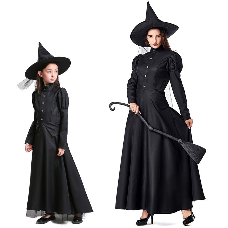 萬聖節系列🎃｜黑魔女親子裝(110-150)