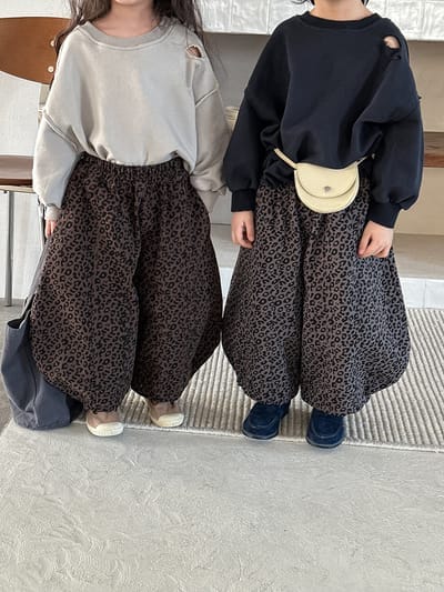 春秋豹紋燈籠褲(80-140)