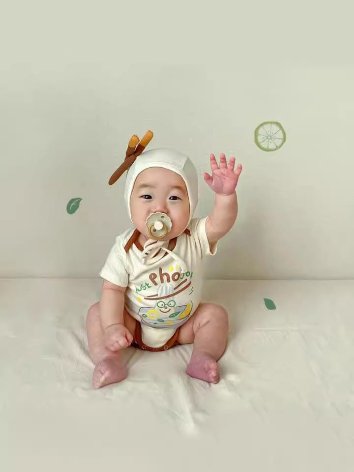 Pho包屁衣附筷子帽(66-90)