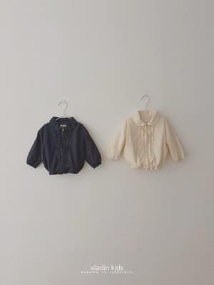 韓國🇰🇷aladin 花邊抽繩夾克(XS-XL)