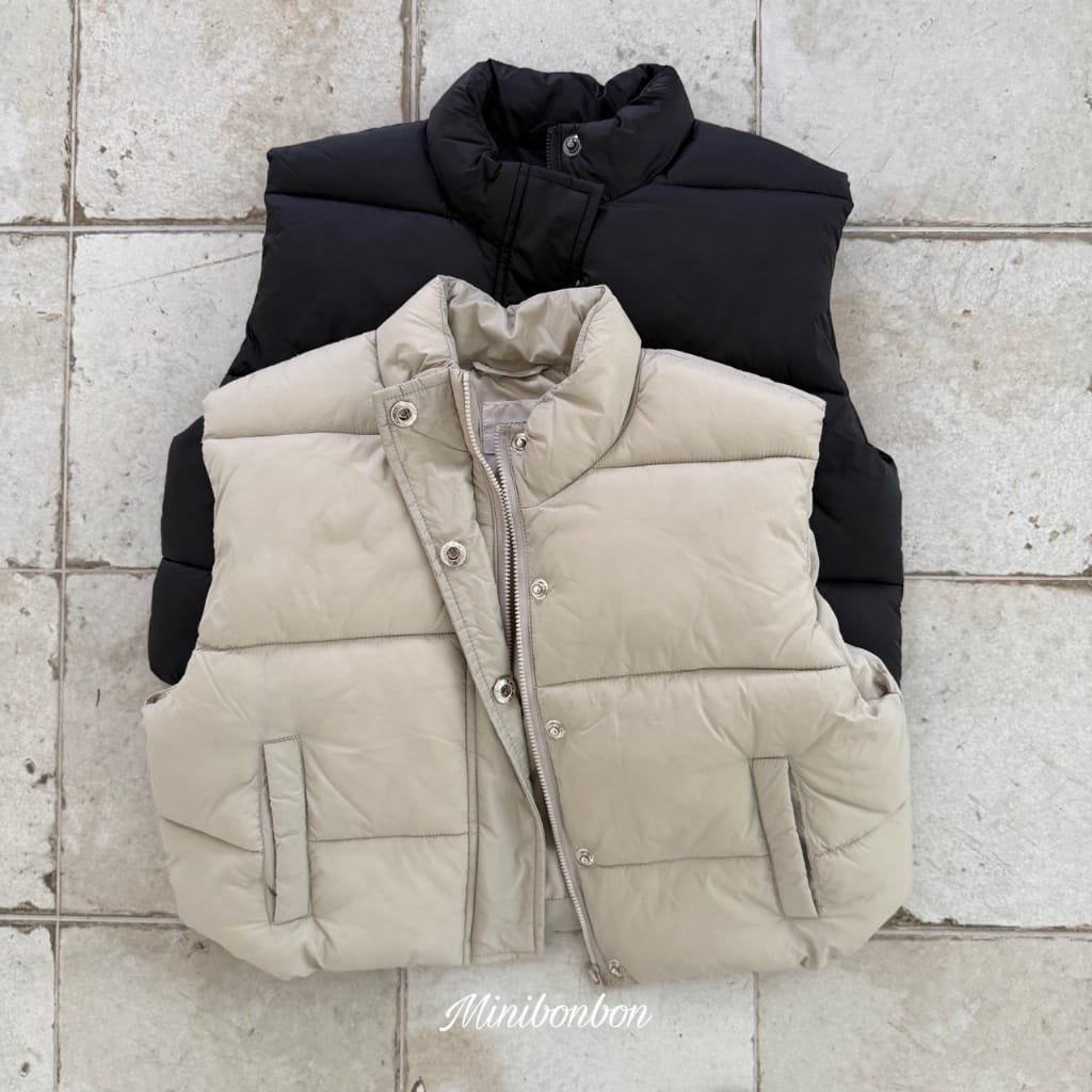 韓國🇰🇷Minibonbon 經典純色胖胖背心(XS-XL/JS-JL)