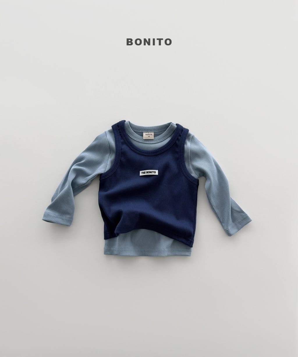 韓國🇰🇷Bonito 螺紋外搭背心(12m-XL/JS-JM)