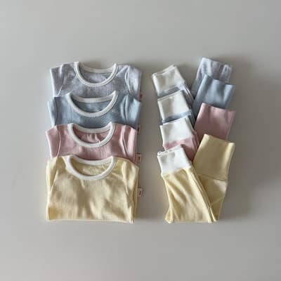 韓國🇰🇷HERE I AM 螺紋居家套裝(12m-XL)