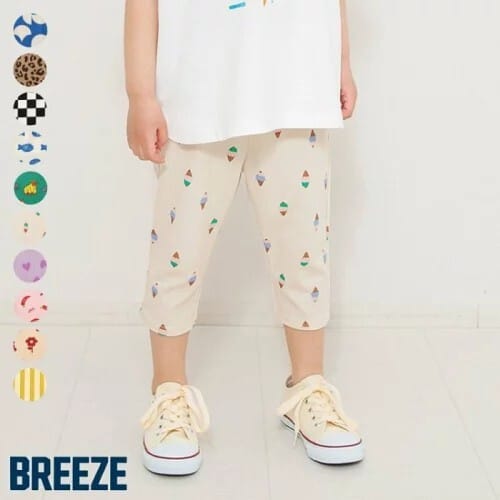 日本🇯🇵BREEZE 印花七分褲(80-130)