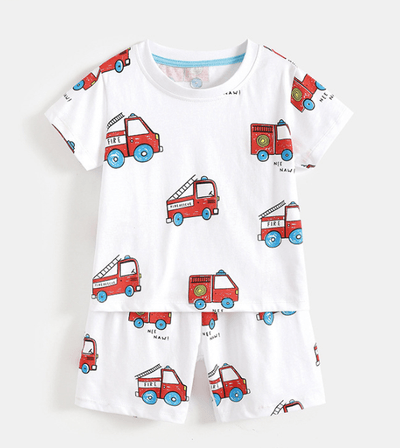 滿版消防車套裝(100-150)