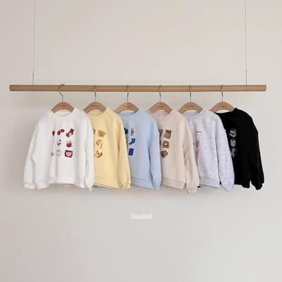 韓國🇰🇷fondue 可愛印花親子大學Ｔ(XS-XL/MOM)