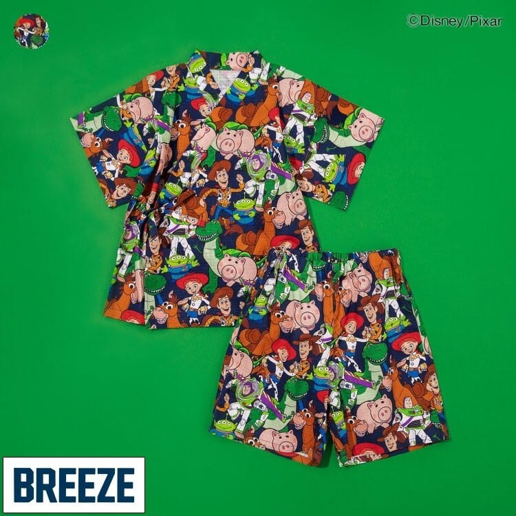 日本🇯🇵BREEZE 玩具總動員浴衣(80-130)