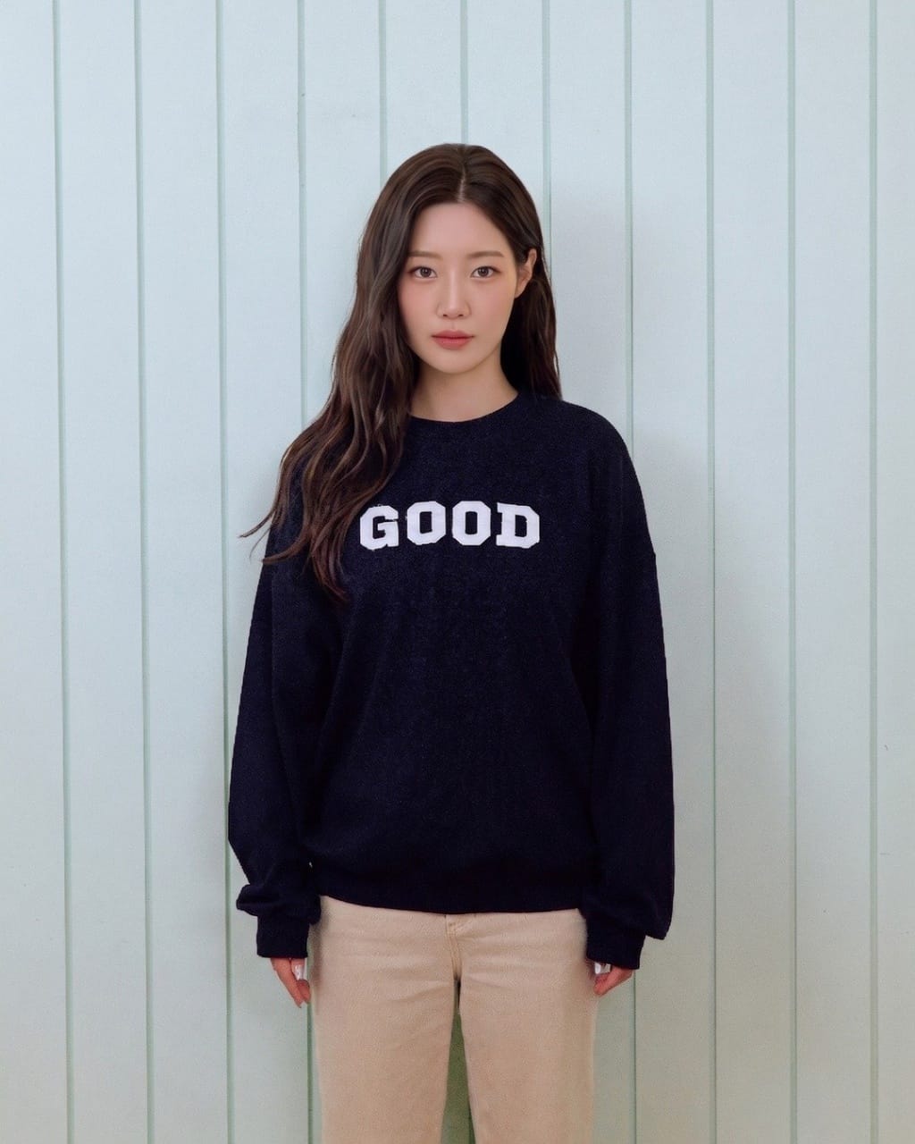 韓國🇰🇷OOTTBEBE GOOD親子大人大學Ｔ(Freesize)