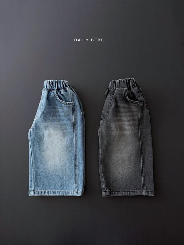 韓國🇰🇷Daily bebe 經典刷色牛仔直筒褲(XS-XL/JS-JL)