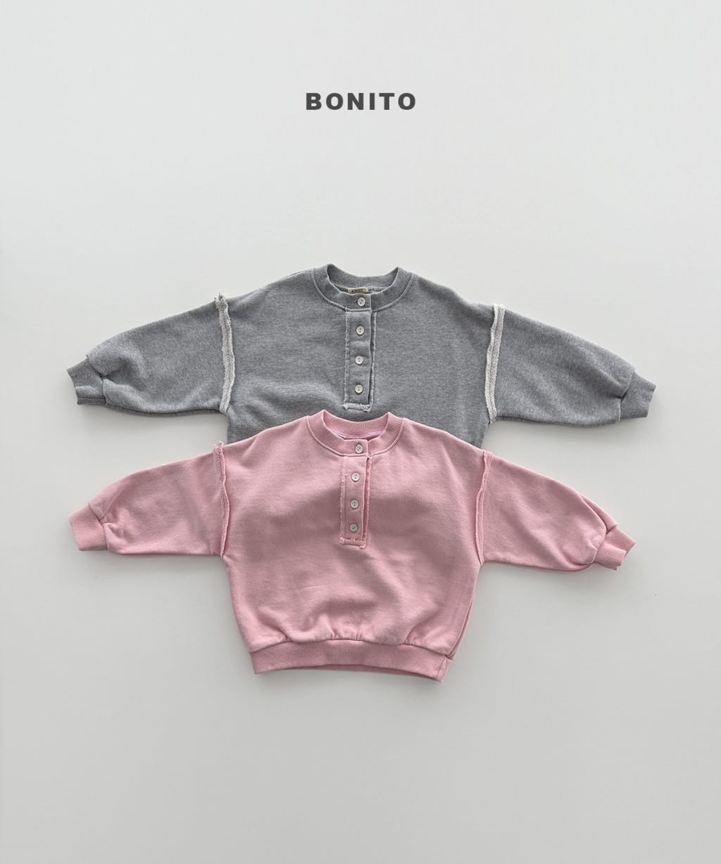 韓國🇰🇷Bonito 反肩線鈕扣上衣(12m-XL/JS-JM)