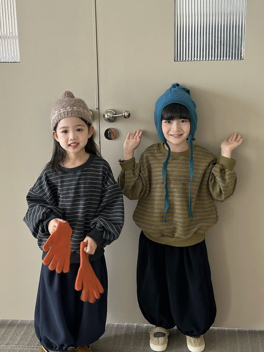 素色束口棉褲(80-140)