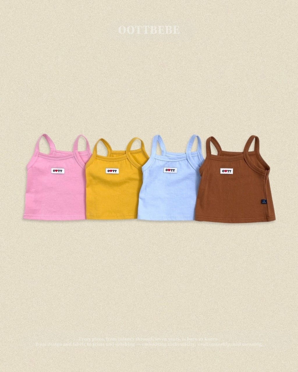 韓國🇰🇷OOTTBEBE 素色外搭背心(XS-XL)