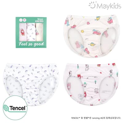 韓國🇰🇷Maykids 珊瑚甜心女孩三角內褲