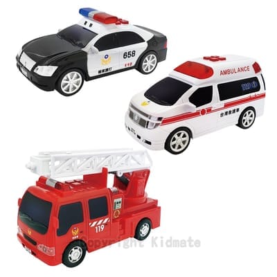 KIDMATE 台灣好車隊 3入救援組(中英版)