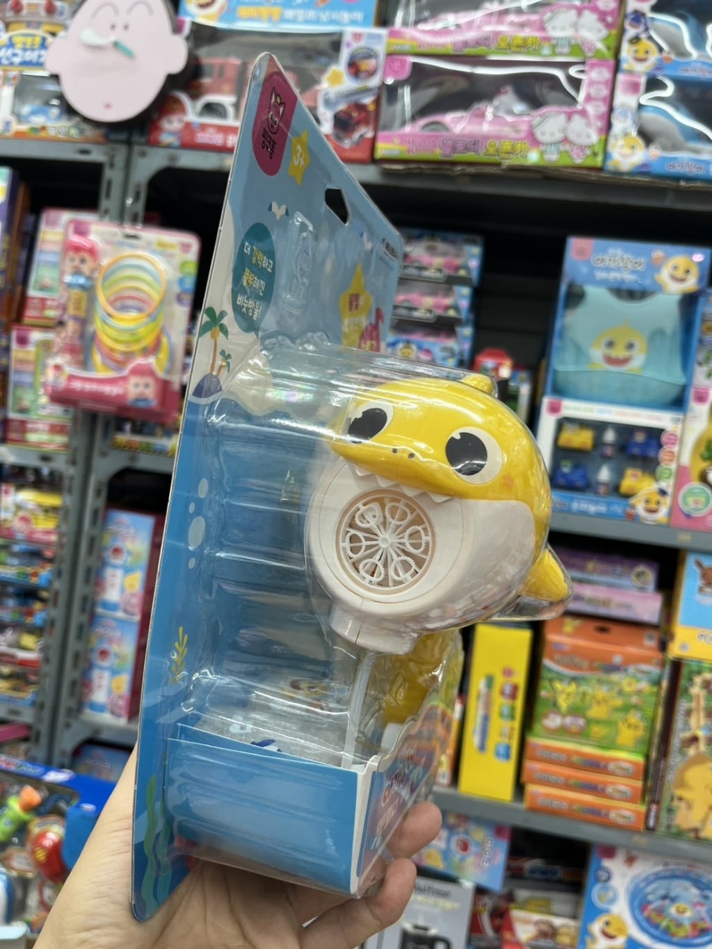 韓國🇰🇷Pinkfong 鯊魚寶寶音樂泡泡槍