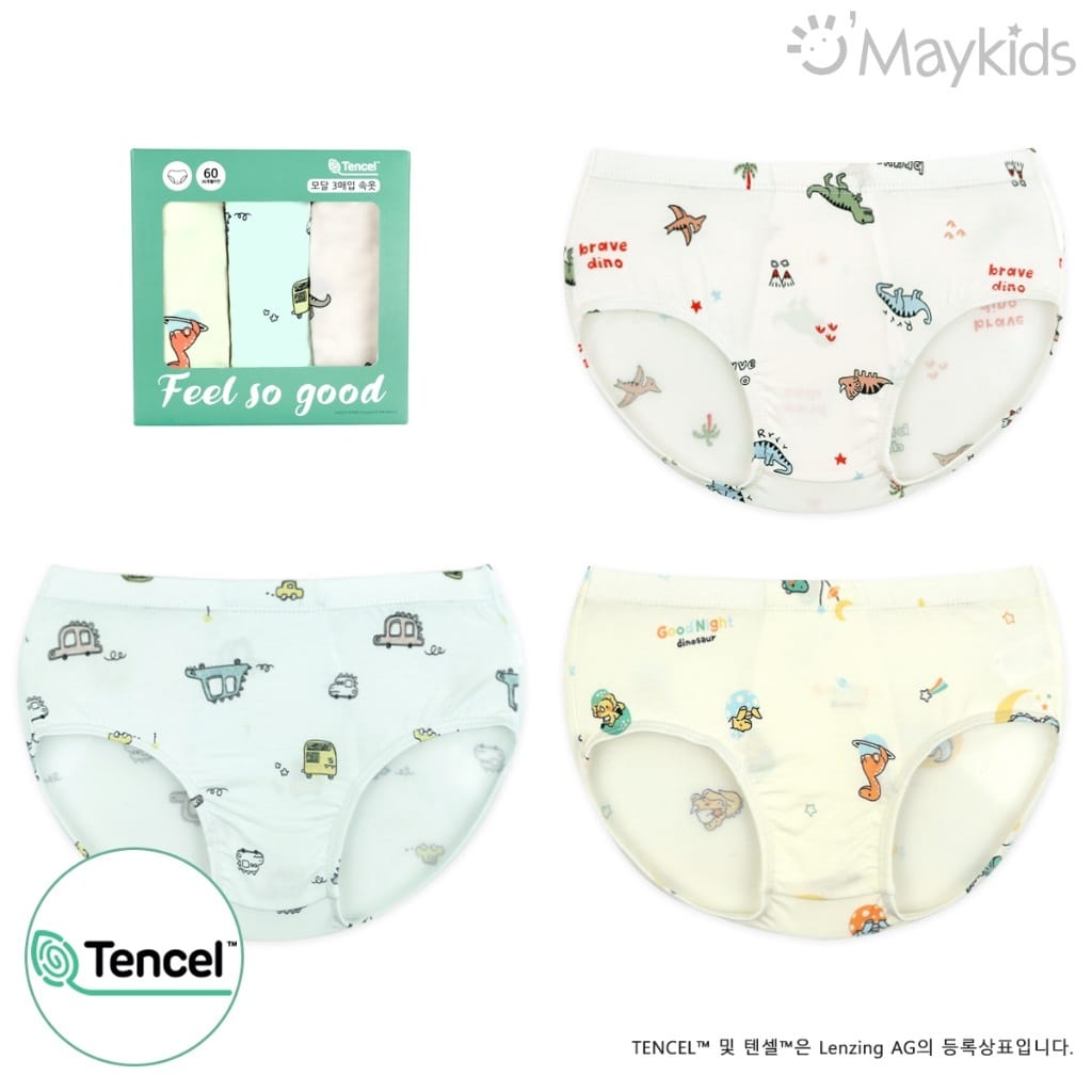 韓國🇰🇷Maykids 侏羅紀男孩三角內褲