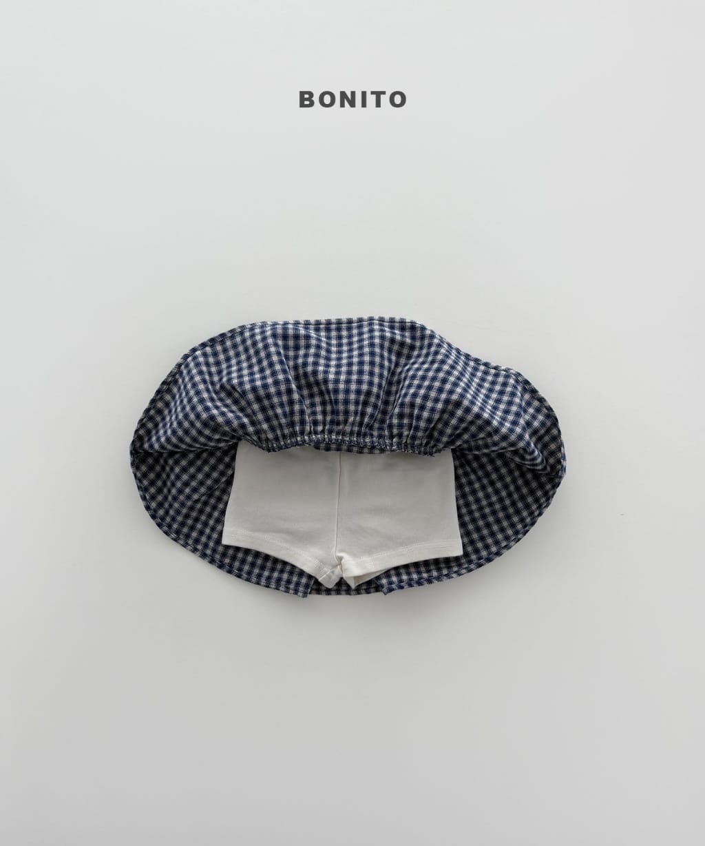韓國🇰🇷Bonito 格紋蛋糕褲裙(12m-XL/JS-JM)