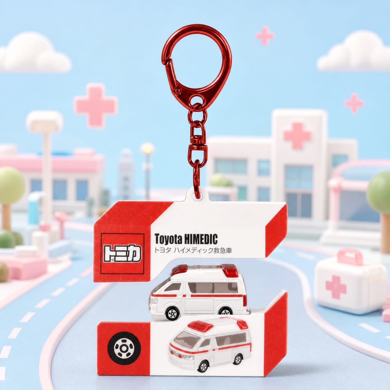 日本🇯🇵TOMICA 驚喜開盒壓克力鑰匙圈 3款