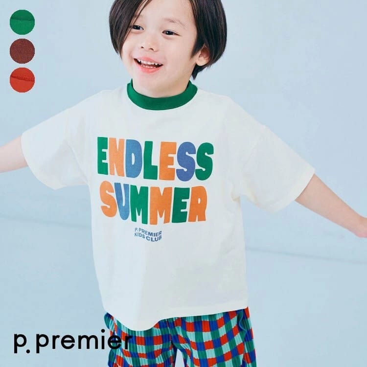 日本🇯🇵p.premier 無盡夏日Ｔ恤(80-140)