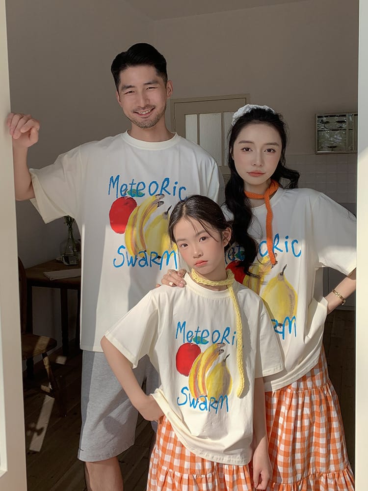 水果親子Ｔ恤/棉褲/格子裙(80-150/S-3XL)