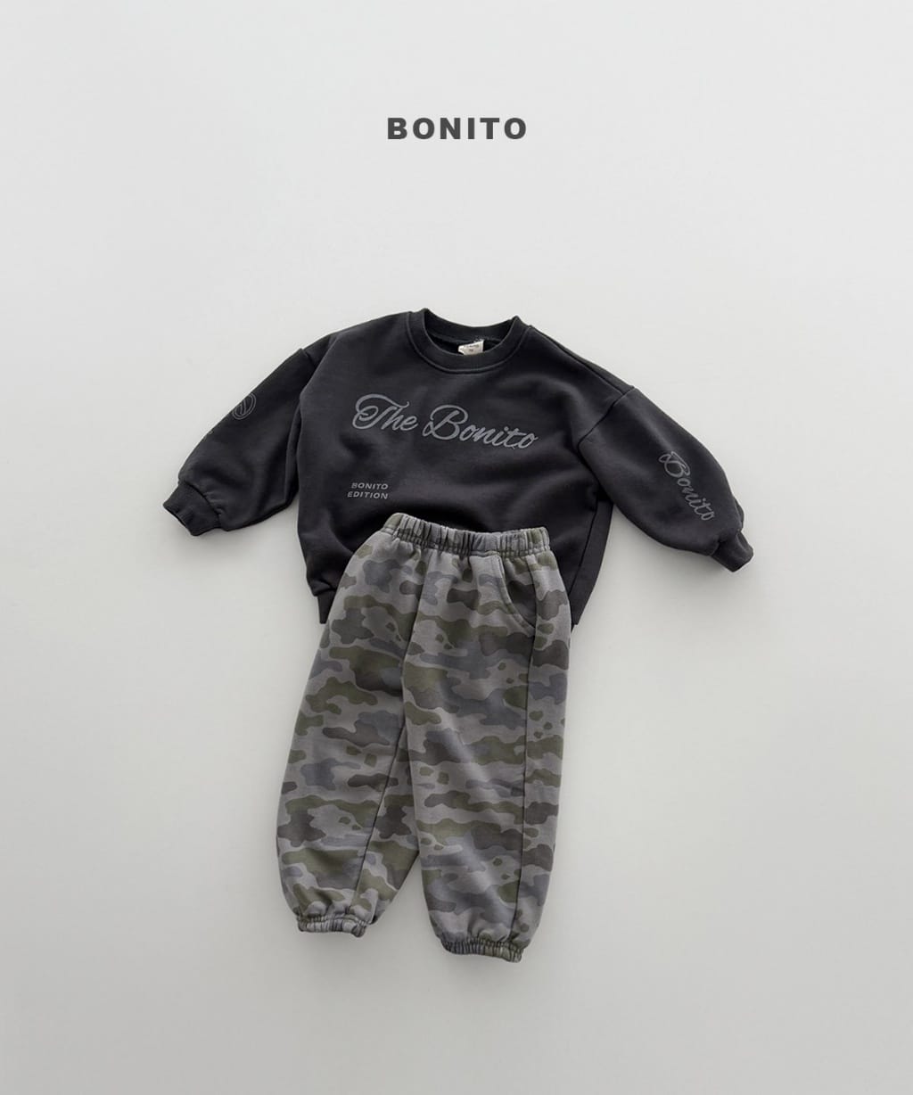 韓國🇰🇷Bonito 迷彩束口褲(12m-XL/JS-JM)