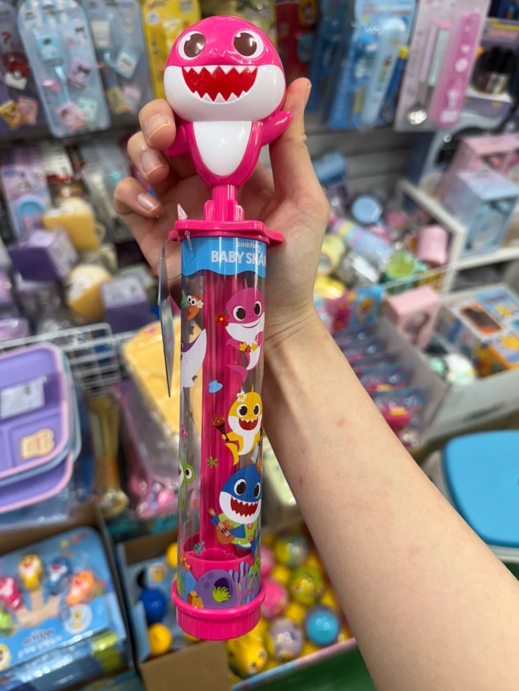 韓國🇰🇷Pinkfong 鯊魚寶寶洗澡水槍棒