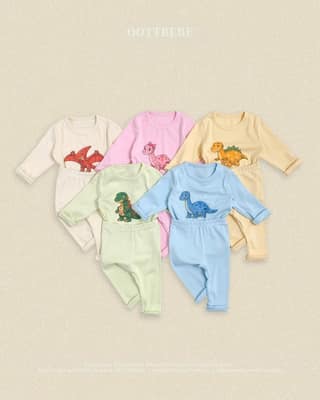 韓國🇰🇷OOTTBEBE 機械恐龍家居套裝(XS-XL)