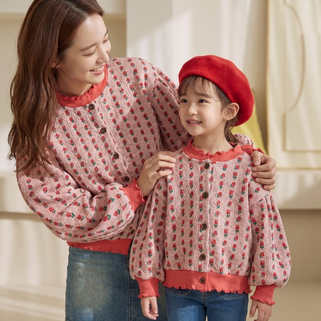 韓國🇰🇷Orangemom 小花親子外套(5-15/MOM)