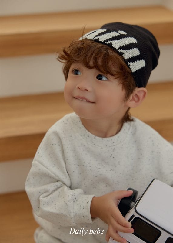 韓國🇰🇷Daily bebe 字母針織帽(1-7y)
