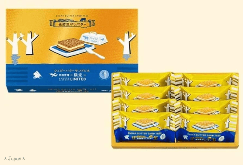 羽田空港限定🇯🇵東京 Sugar Butter tree 新品 法國發酵奶油+特濃巧可力(附提袋)