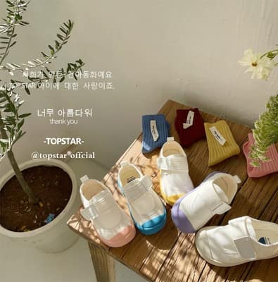 TOPSTAR 網布幼兒園帆布鞋(13-19cm)