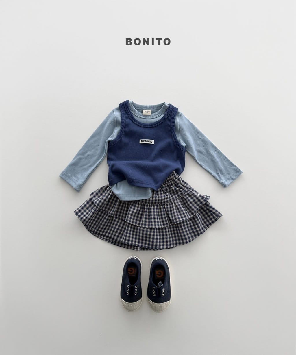 韓國🇰🇷Bonito 螺紋外搭背心(12m-XL/JS-JM)