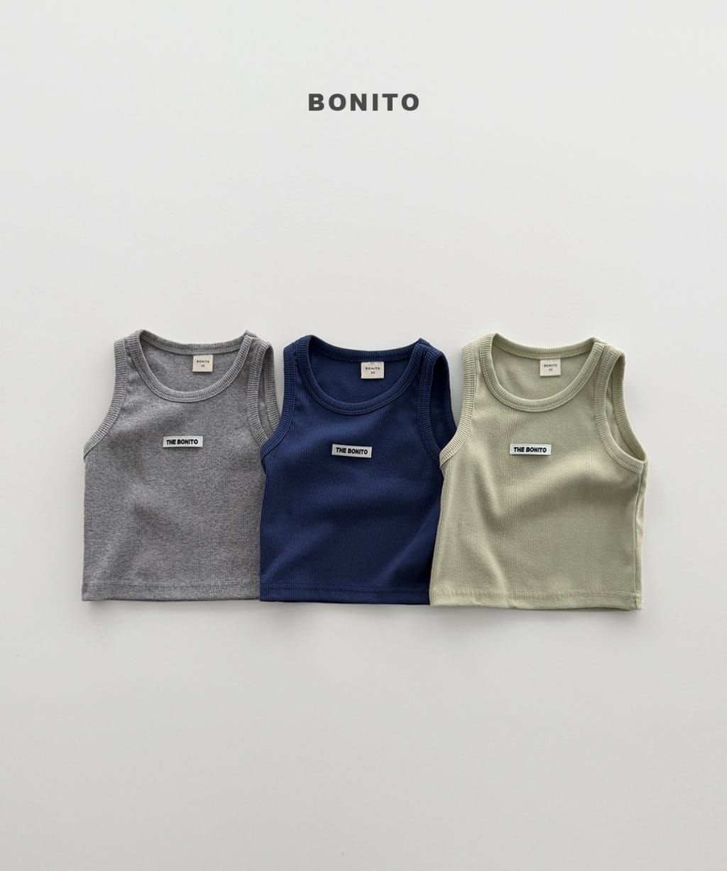 韓國🇰🇷Bonito 螺紋外搭背心(12m-XL/JS-JM)