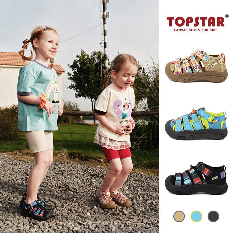 TOPSTAR 迷彩水陸兩棲涼鞋(14-19cm)
