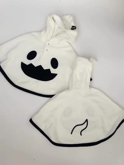 萬聖節系列🎃｜幽靈連帽斗篷(90-130)