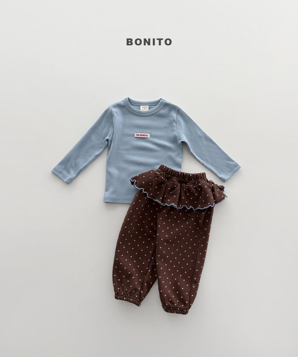 韓國🇰🇷Bonito 點點裙擺束口褲(12m-XL/JS-JM)