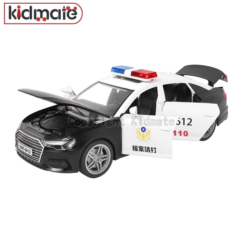 KIDMATE 台灣好車隊 警車(開門版)