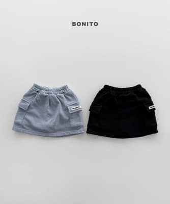 韓國🇰🇷Bonito 棉質工裝褲裙(12m-XL/JS-JM)