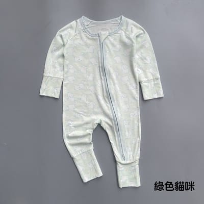 夏季竹纖維可包手腳連身衣(59-85)