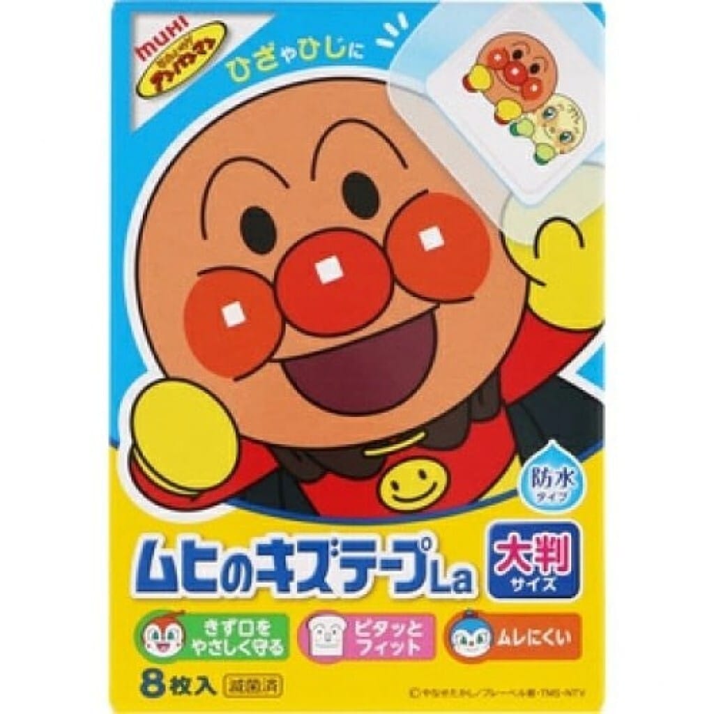 日本🇯🇵池田模範堂 麵包超人防水大尺寸OK繃