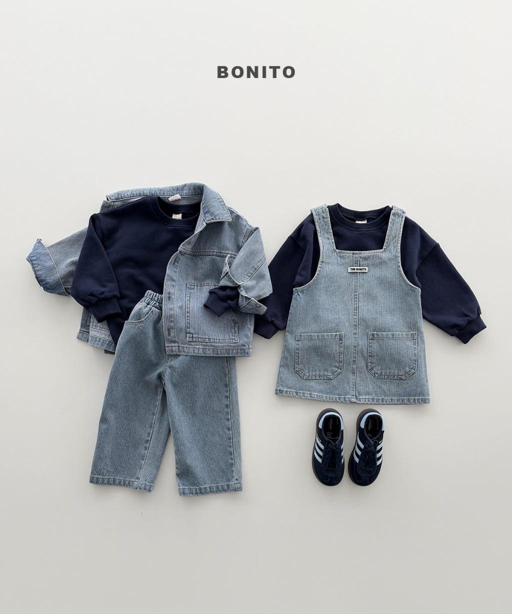 韓國🇰🇷Bonito 燈芯絨牛仔吊帶裙(12m-XL/JS-JM)