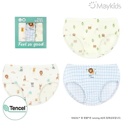 韓國🇰🇷Maykids 迷你動物男孩三角內褲