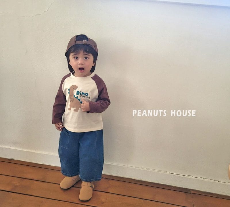 韓國🇰🇷PEANUTS 側邊大口袋牛仔褲(5-15)