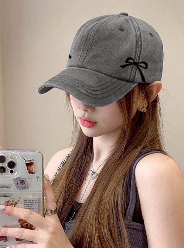 日本GRL 🇯🇵 緞帶刺繡牛仔帽