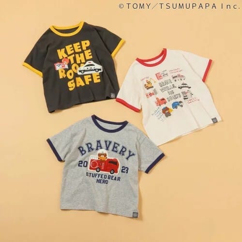 日本🇯🇵 BREEZE x TOMICA 刺繡上衣(80-90)