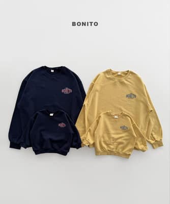 韓國🇰🇷Bonito 小LOGO親子大學Ｔ(12m-XL/JS-JM/Freesize)