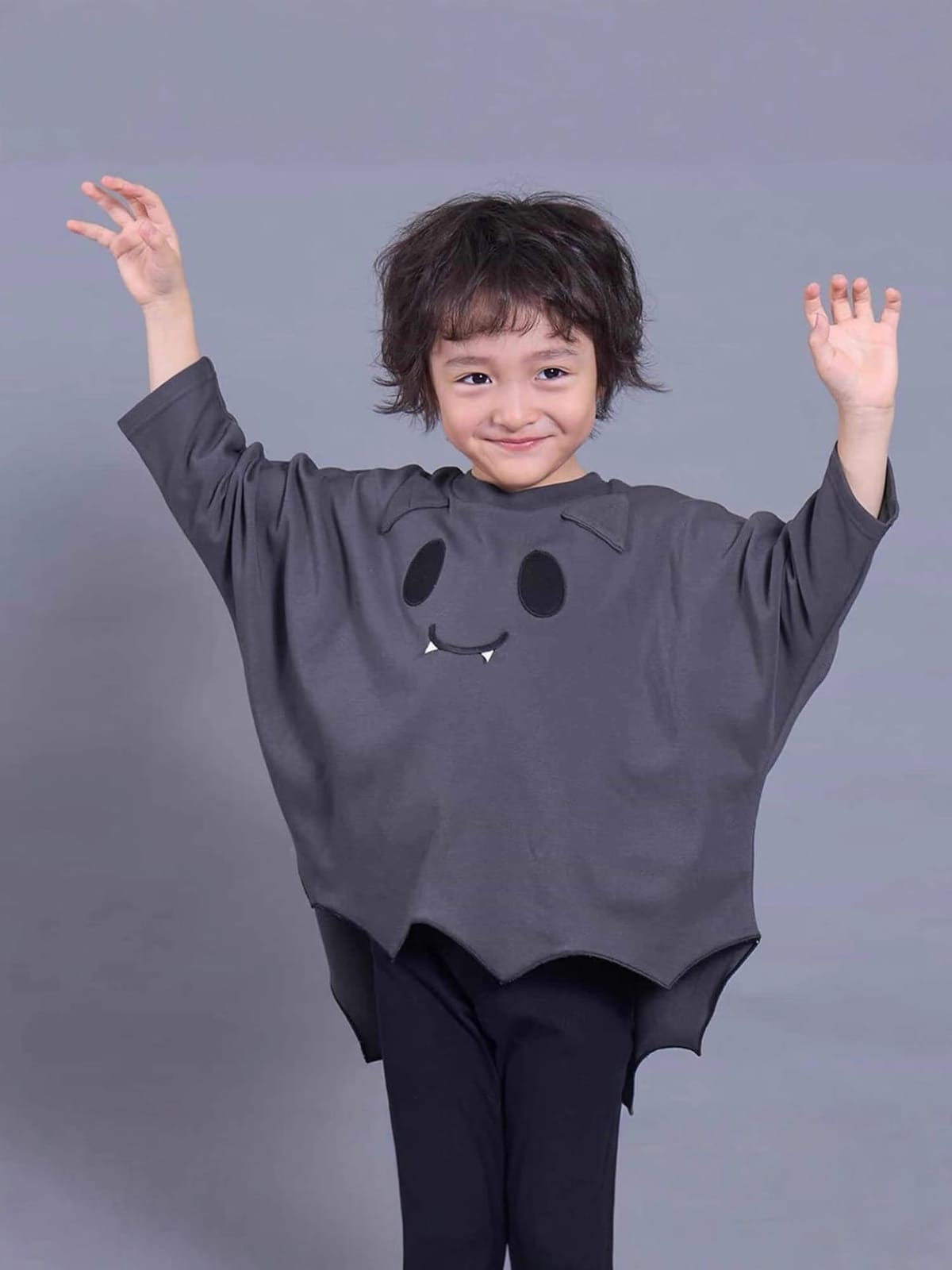 萬聖節系列🎃｜小蝙蝠小幽靈斗篷上衣(90-160)