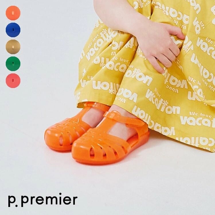日本🇯🇵p.premier 彩色果凍涼鞋(14-19)