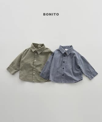 韓國🇰🇷Bonito 格紋襯衫(12m-XL/JS-JM)
